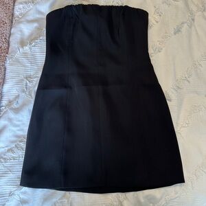 Meshki Black Strapless Dress